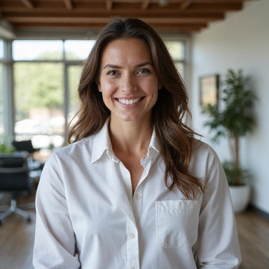 Porträt von Maria Mustermann, Ernährungsberaterin